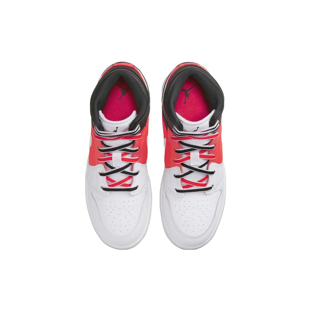 Jordan 1 Mid SE 'White Black Infrared' GS FB4417-016