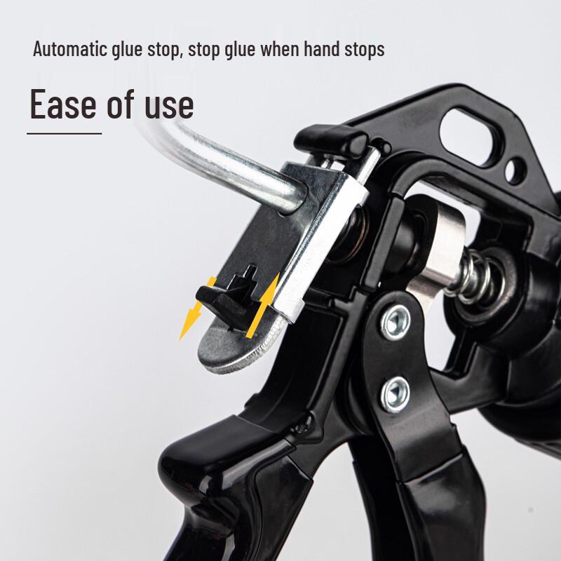 Deli Metal Plate Anti-Drip Sealant Caulking Gun
