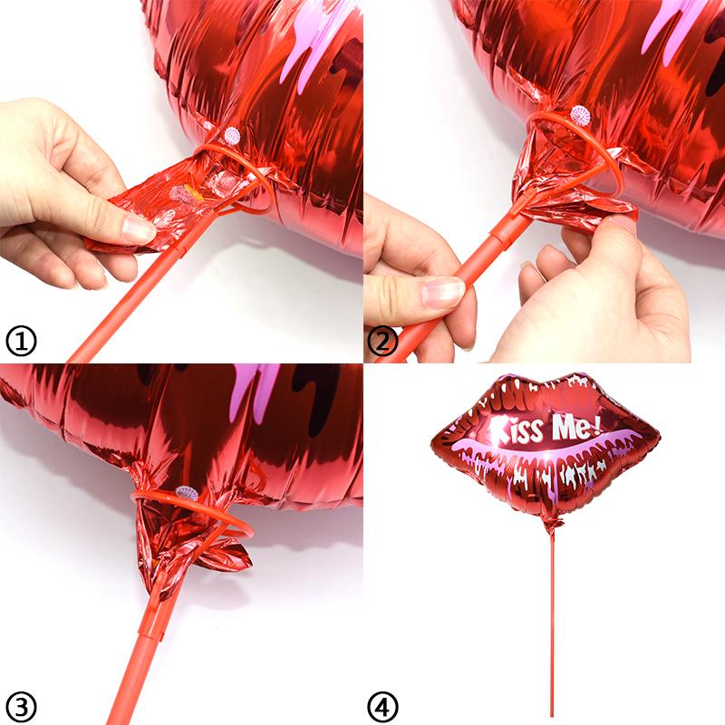 5/10 buc. Baloane din folie Stick Suporturi pentru baloane din plastic cu accesorii pentru baloane pentru pahare Tije din PVC pentru decorațiuni pentru petrecerea de nuntă.