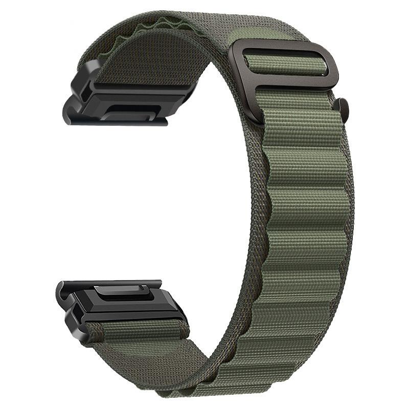 Cinturino in Nylon a sgancio rapido 20 22mm 26mm per Garmin Fenix7S 7X 7Pro Fenix 6X 6 5X 5Plus Tactix7 Forerunner 965 955 Enduro 2