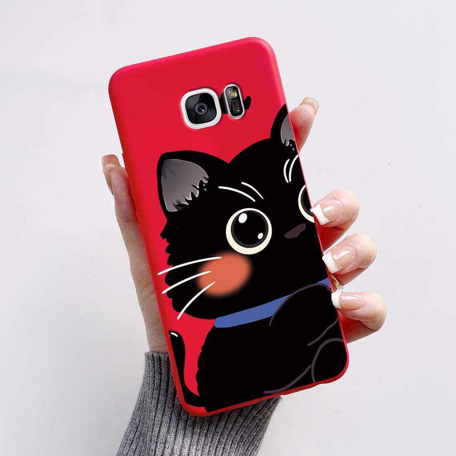 Per Samsung S7 Edge Custodia Galaxy S7 Fundas Cover Morbido Silicone Protettivo Custodia per Telefono Per Samsung Galaxy S6 S6 edge Coque Bumper