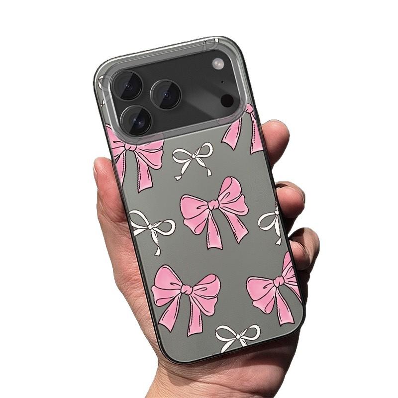 iPhone 17 Pro Max Bowknot Case: Compatible with 17 Pro, 17 Air, and Simple 16 Pro Models