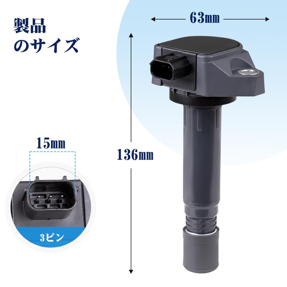 Ignition Coil Step Wagon RK1 RK2 Step Wagon Spudder RK5 RK6 Stream RN6 RN7