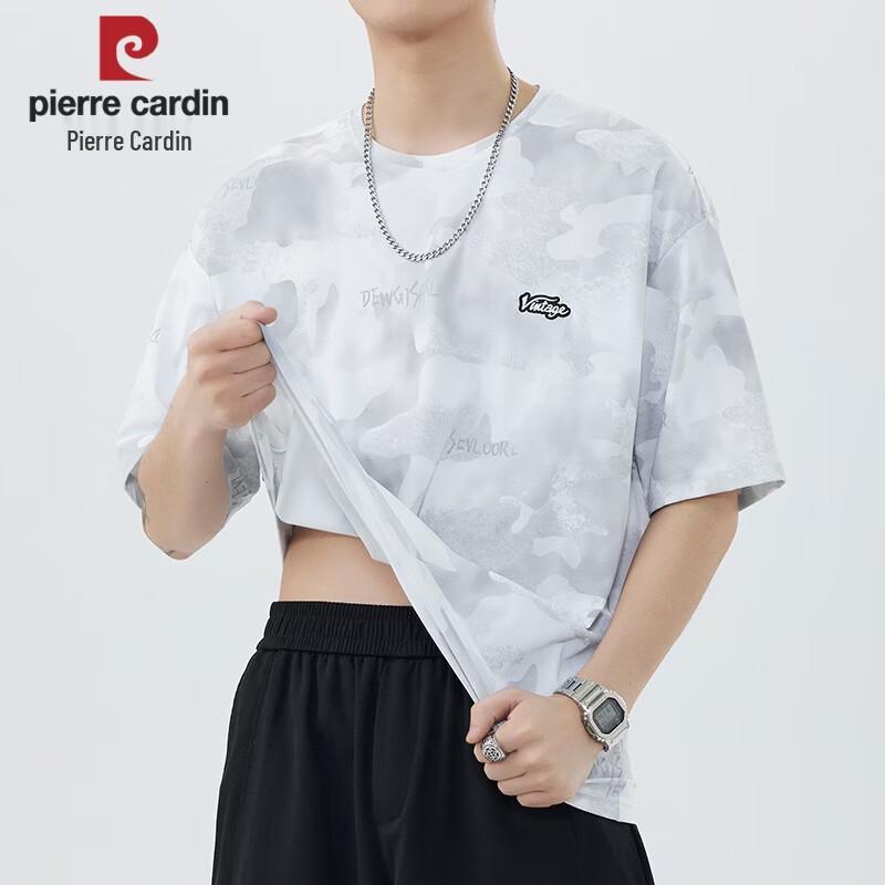 Pierre Cardin Men s Cooling Ice Silk Short Sleeve T-shirt 2XL