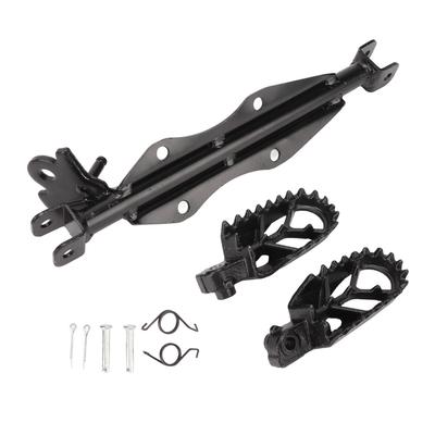 Motorcycle Foot Rest Pegs with Footpeg Mount Bracket Kit for CRF50 XR50 XRF70 CRF70 Pit Dirt Motor