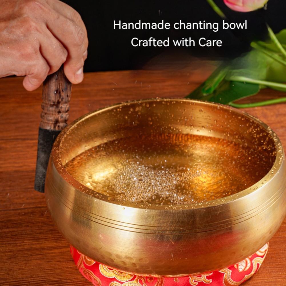 Meditation Sound Bowl Meditation Singing Bowl Yoga Meditation Chanting Bowl Unique Spiritual Gifts for Women and Men