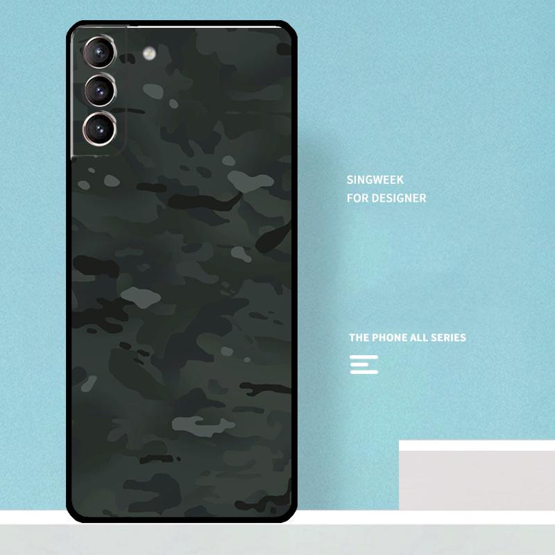 Camouflage Camo Case For Samsung Galaxy S24 Ultra S20 S21 S22 S23 S25 Ultra S9 S10 Plus S25 FE Phone Cover