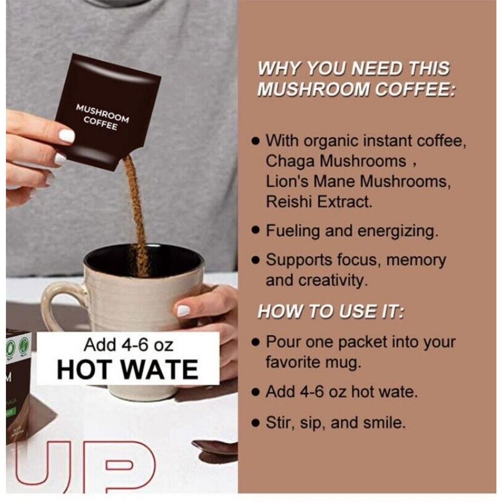 Mushroom Organic Instant Coffee