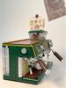 928pcs Block Toy Kids Simulation Two-position Mini Retro Coffee Machine Creative Model Decoration Boy Girl Birthday Gift