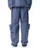 OHY String Pocket Track Pants-Stone Blue