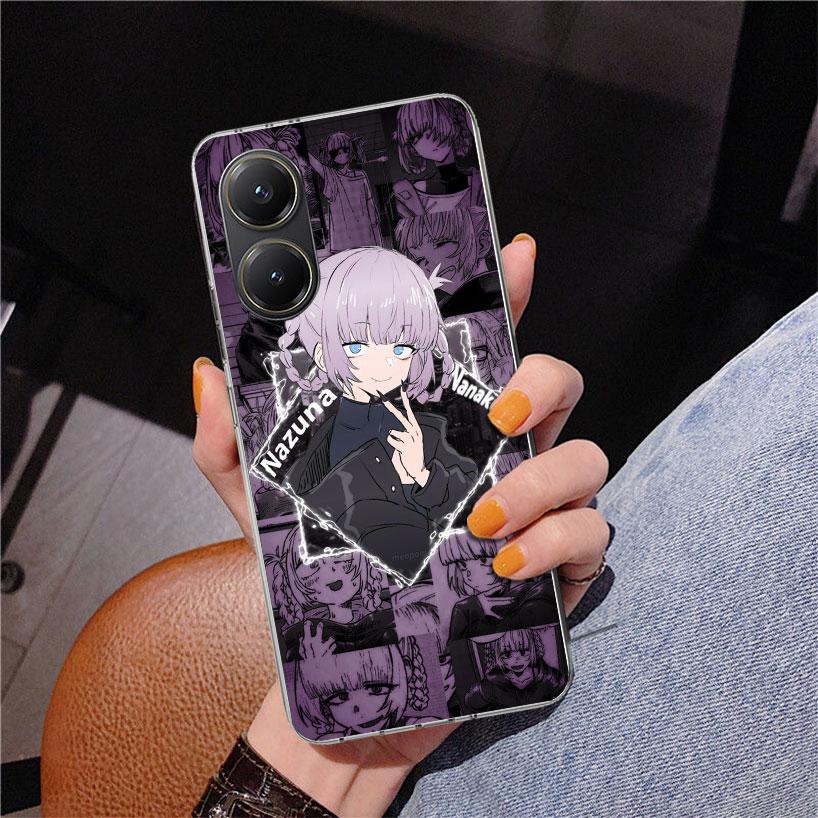 Nazuna Nanakusa Anime Phone Case For Xiaomi Poco X7 X6 X5 Pro F7 Ultra Redmi 15C 15 13C 13 12C 12 10 10A 10C 9 9A 9C 9T Cover Po