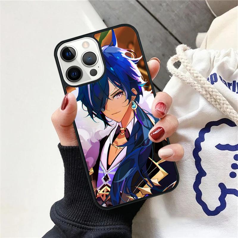 Genshin Impact Kaeya Phone Case For iPhone 17 Air 15 16 Cover 11 13 14 Pro Max 12 Plus Max Fundas