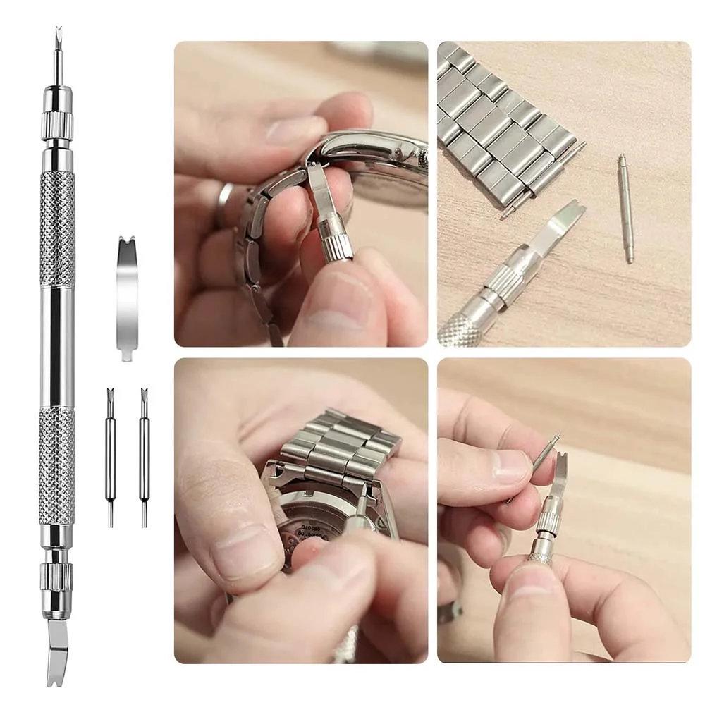 Multifunctional Wristwatch Repair Kit: Time Adjustment, Strap Repair, Connection Disassembly Tool Set
