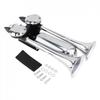 1pcs 12-24 V 100-115 DBs Super Strong Noisy Air Compressor Dual Trumpet Air Horn Suitable for Car Truck Boat Train Vehicle