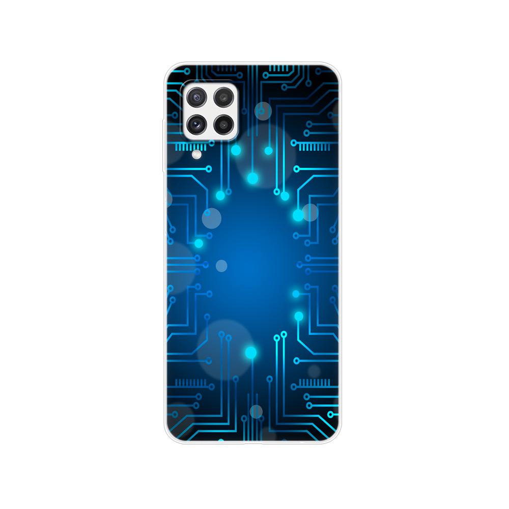 Do Samsung A22 etui tylna obudowa telefonu do Samsung Galaxy A22 A22S 5G 4G GalaxyA22 A 22 zderzak miękkie etui silikonowe Tpu Funda Bag