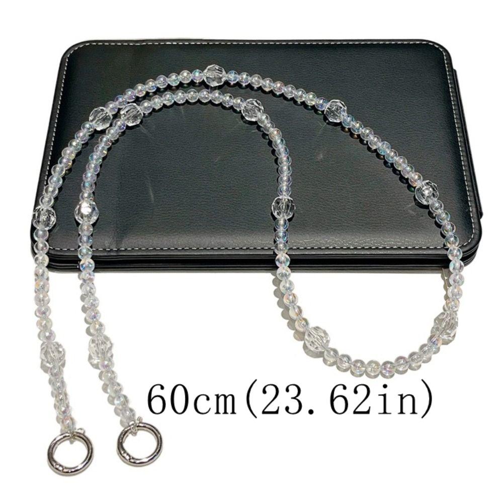 Sweet Mobile Phone Chain Crossbody Beads Phone Strap Fashion Long Crossbody Phone Chain  Girls