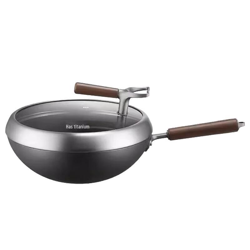

Supor 32cm Titanium Non-Stick Wok