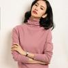 Maglione pullover a collo alto in pile da donna - Versatile e vestibilità aderente