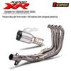 S1000XR Titanium Alloy Full Exhaust System: Front & Tail Sections
