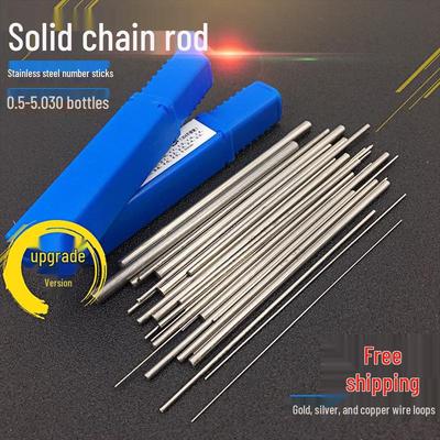 Solid Gold, Silver & Copper Circle Chopstick Holder Jewelry Wrap Tool