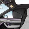 Car Black Window Privacy Sunshade For XPENG P7 2023-Present Auto Anti-UV Heat Insulation Protect Cover Interior Accessory