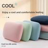 Portable Sponge Nap Pillow Macaron Color Soft Neck Pillow Multifunction Cervical Support Travel Sleeping Pillow Office