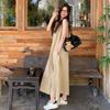 Sleeveless casual loose dress summer new women's clothing temperament thin fishing dating dress seaside vacation