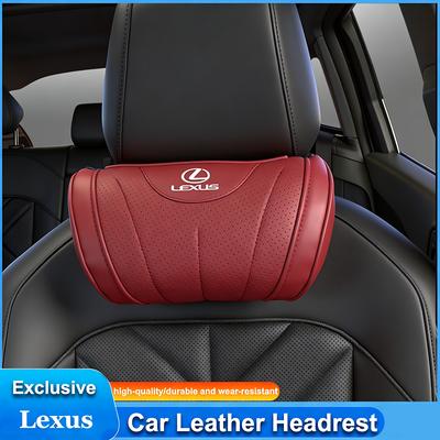 Oreiller de Nuque Confort en Mousse à Mémoire pour Appui-tête de Siège de Voiture Haut de Gamme pour F-SPORT ES RX NX LS UX LM LX GX LC RZ IS CT GS LBX