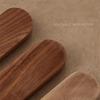 Xuanyong Black Walnut Piano Key Wall Coat Rack