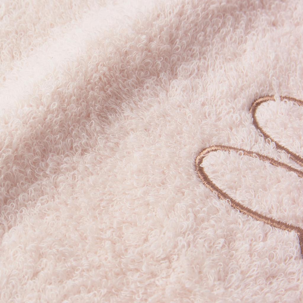 Nishikawa Miffy Badetuch, Hergestellt in Japan mit ungedrehtem Garn für eine weiche und leichte Textur, Rosa, TT14370623