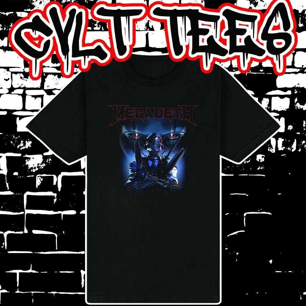 Men s and Women s T-shirts Megadeth style Band Tee ~ 100% Cotton S