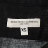 ENGINEERED GARMENTS Wyprodukowano w USA Mieszanka lnu Koszula z długim rękawem zapinana do połowy Męska Używana