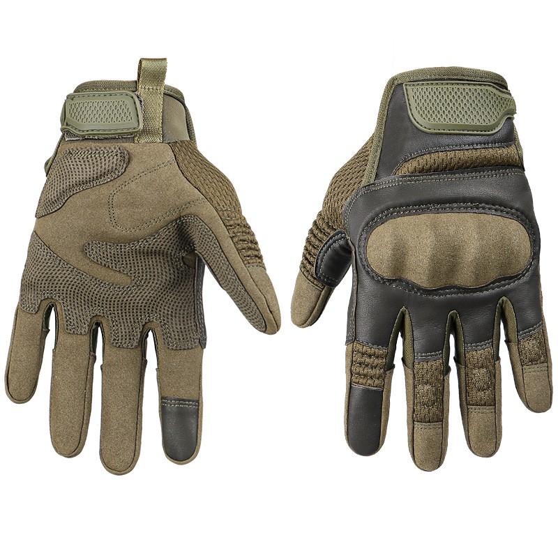 Tactical Cycling Gloves With Touchscreen Compatibility Outdoor Sports Anti-Slip Full Finger Mountain Biking Hiking