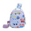 2026 Trendy Graffiti Car Chest Bag: Cute, Large-Capacity Snack & Backpack for Girls