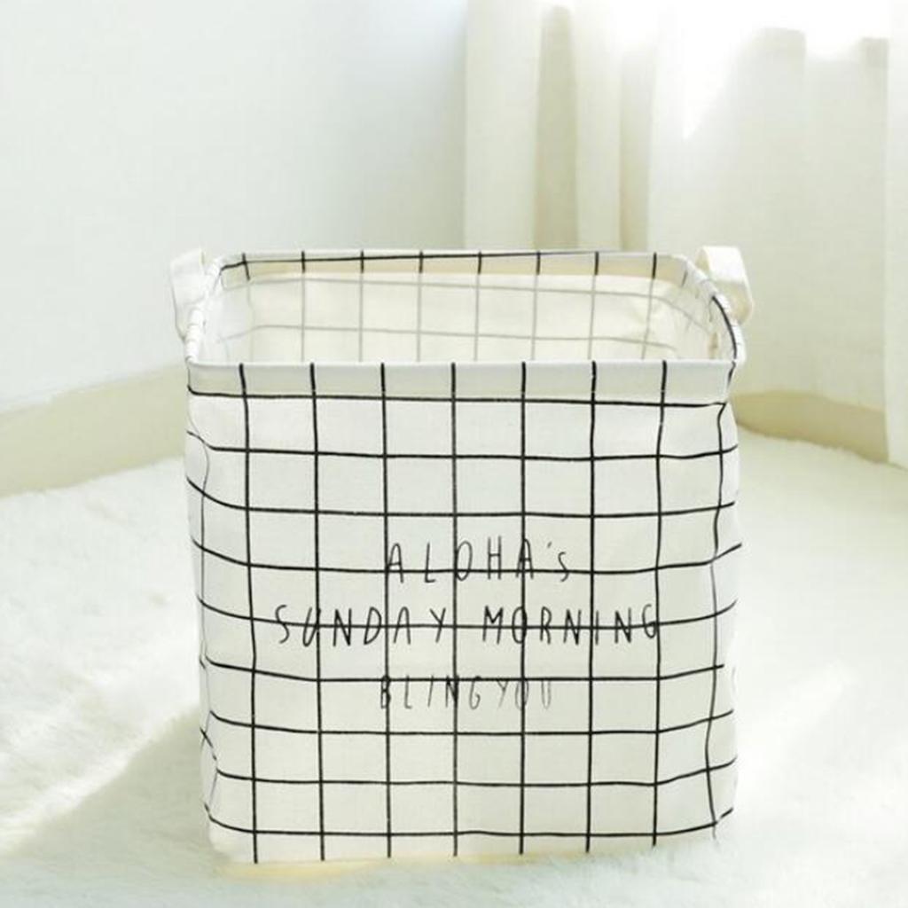 3 Kitchen Storage Basket With Handles, Laundry Hamper Toys Bucket