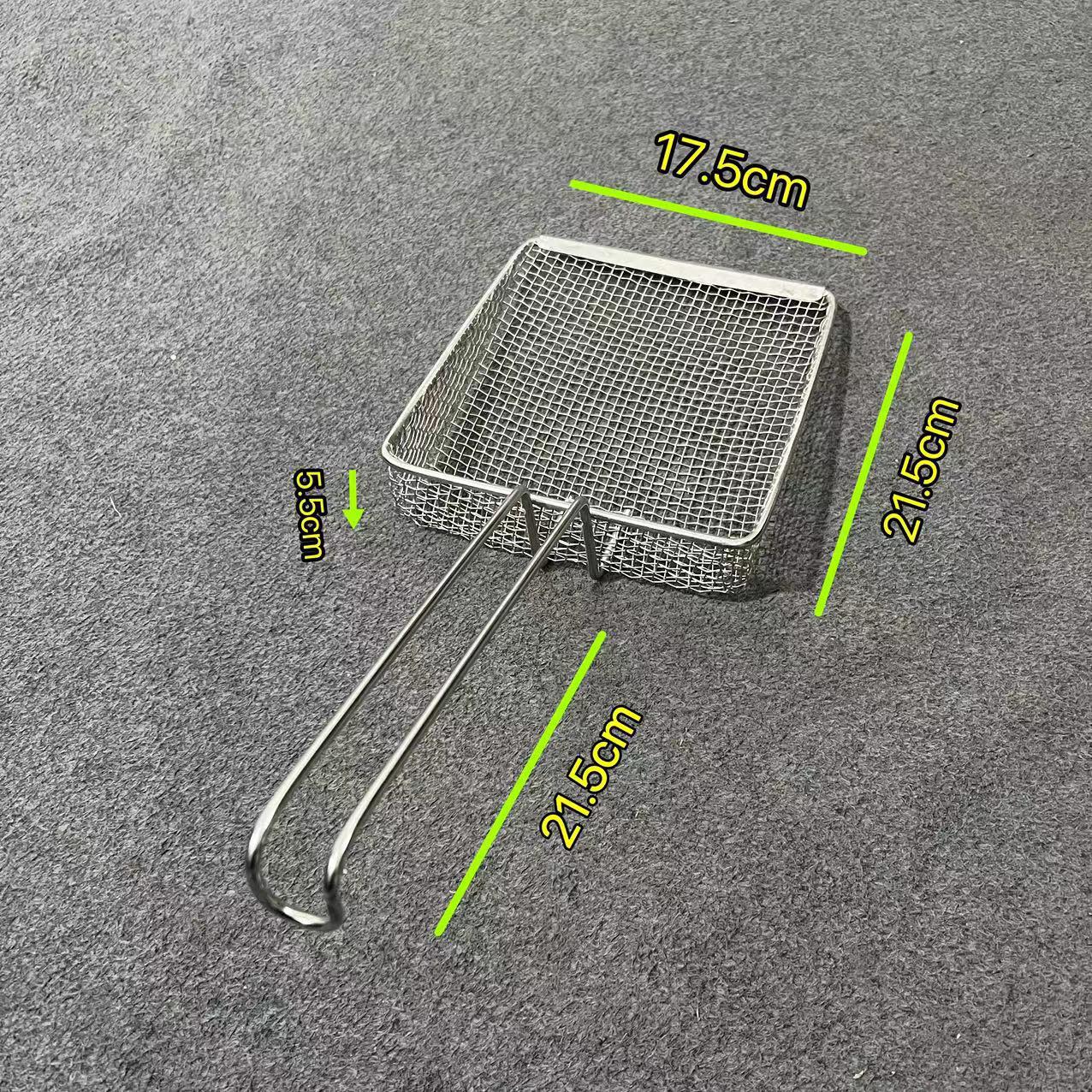 

Сетка-ложка из нержавеющей стали 304 и дуршлаг для приготовления лапши и риса French fry shovel