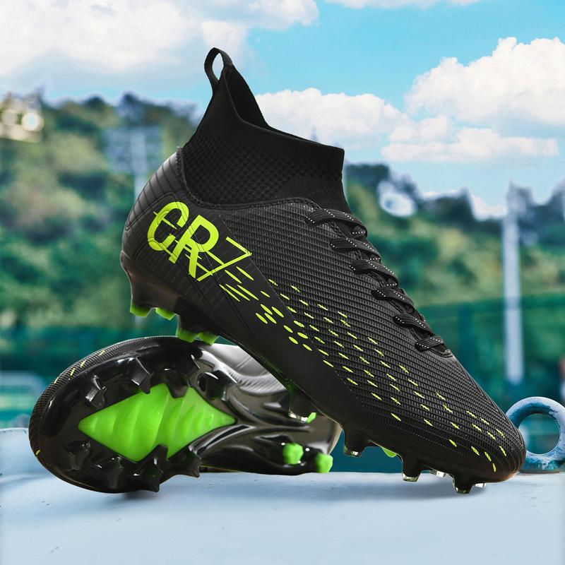 High-Top Football Shoes Men And Women Into Artificial Turf Ag Long Nails Tf Broken Nails Children'S Football Shoes Batch
