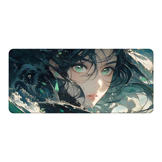 Mouse Pad Desenho Animado Retangular Impermeável para Casa Escritório Jogos Computador Laptop Mousepad Tapete de Mesa com Base de Borracha Antiderrapante Acessórios para PC