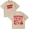 Rapper Bruno Mars PFashion Graphics Tshirt Man Woman Aesthetic Trendy Tshirt Short Sleeve Casual Loose Hiphop Fashion Tshirts