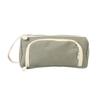 Triangular Twill Color Pencil Case Large Capacity Multipurpose Storage Bag for School Supplies