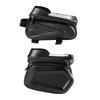 Large Capacity Watertight Bicycles Front Top Tube Pouches Panniers Phone Mount Holder Handlebars Bag with Touch Screens