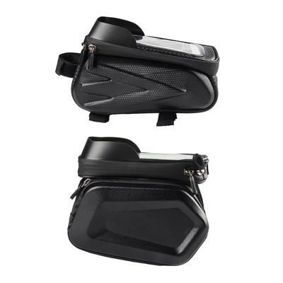 Bicycles Phone Mount Holder Handlebars Bag Bicycles Front Top Tube Panniers Bag Large Capacity Bicycles Front Frame Bag