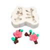 Cake Fondant Biscuit And Dessert Decoration Molds Plum Blossom Cake Decors Silicone Molds for Versatile Baking