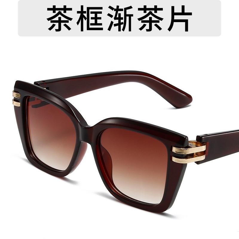 Большая оправа Женские Солнцезащитные Очки Новые Черные Роскошные Дизайнерские Женские Высокие Тренды Путешествия Защита UV400