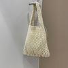 Beach Hollow Handbag for Women Straw Rope Hollow Out Hand Woven Totes Bag Knitting Handbag Purses Bags for Women 2026 Summer