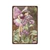 Mfoever Tin Sign Bird Flower Variety Sign Metal Sign Vintage Tin Sign Bar Vintage Wall Decor Bar Club Man Cave Metal Poster
