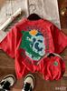 New Arrival Cotton Hammerhead Shark Graphic Short Sleeve Daily Casual Unisex Kids Adults Loose Beach Top