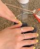 Code.H (Silver 925) Soft Layered Ring