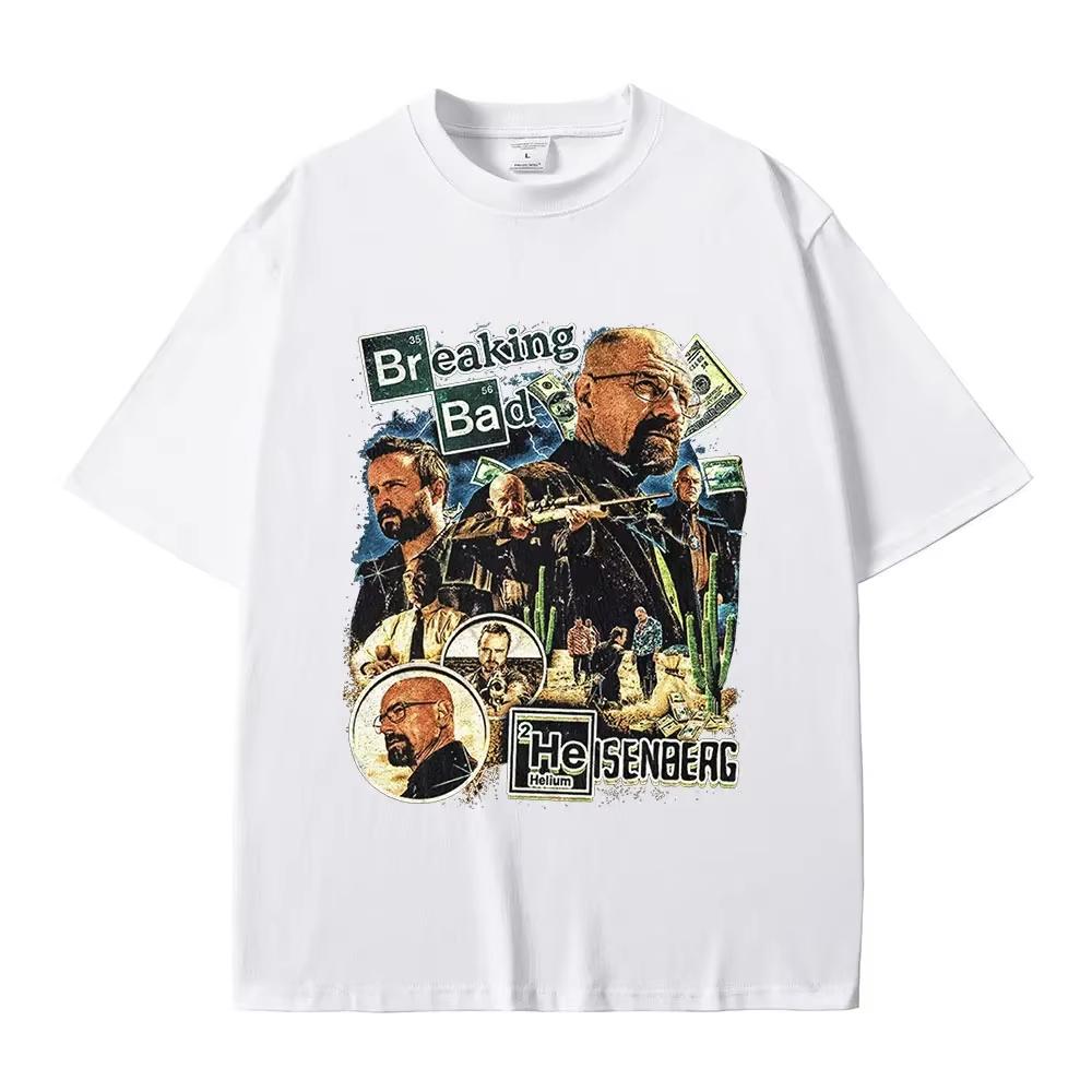 Heisenbergs Breakthrough Bar Series of Highquality and Comfortable Mens Printed Roundneck Tshirts for Summer 2026