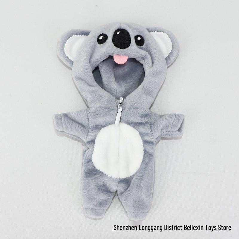 Animal Pajamas Sleepwear for 1/6 BJD Dolls – Fits 12-Point, GSC Body9, and Molly Dolls